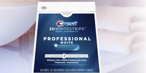 Crest 3D Whitestrips 20-Count Just $20.58 Shipped After Target Gift Card (Regularly $45)