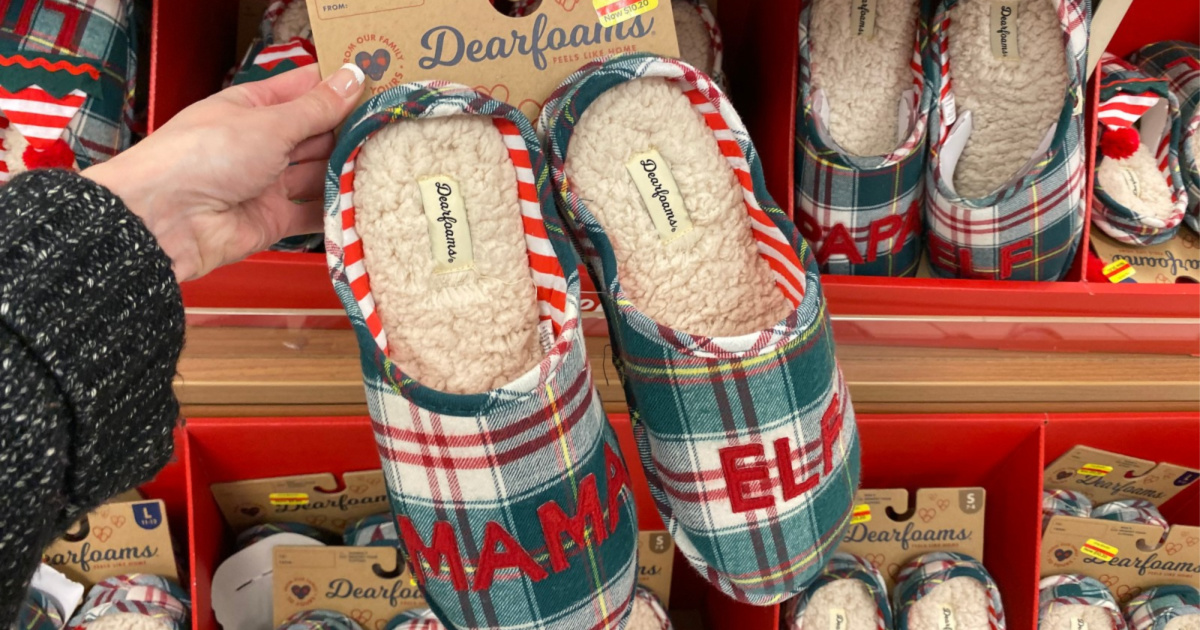 mama elf slippers