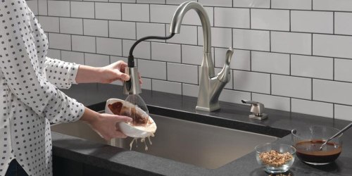 Over 50% Off Pull Down Sprayer Faucets at Home Depot + Free Shipping