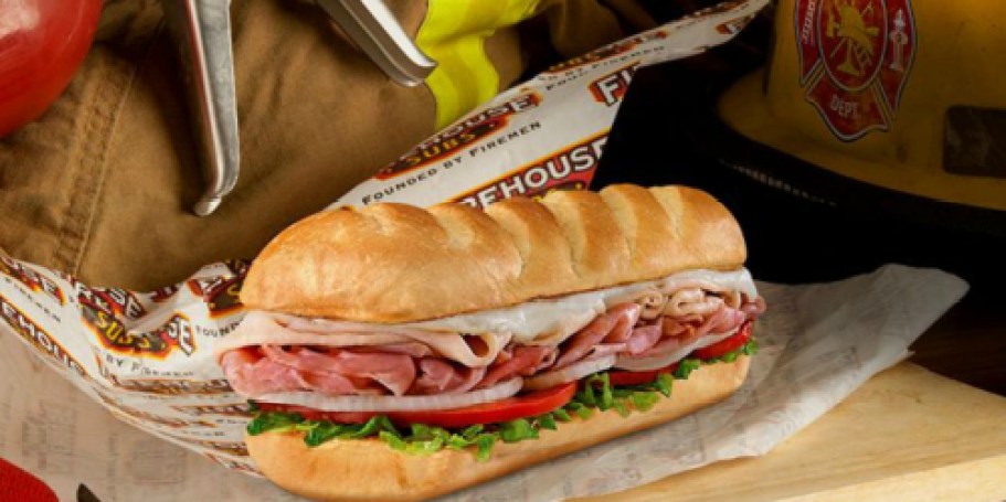 FREE Firehouse Sub w/ Purchase if Your Name is Derek, Drew, Jason & More