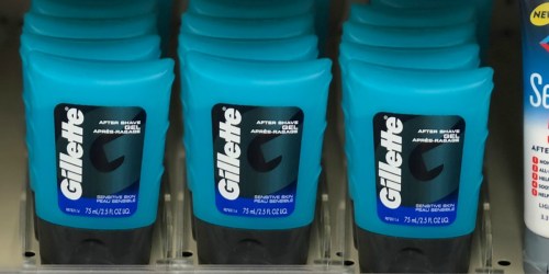 Gillette Sensitive Skin After Shave Gel 6-Pack Only $8.55 Shipped on Amazon (Just $1.42 Each)