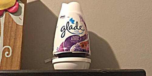 Glade Solid Air Freshener Lavender & Peach Blossom Only 69¢ at Amazon
