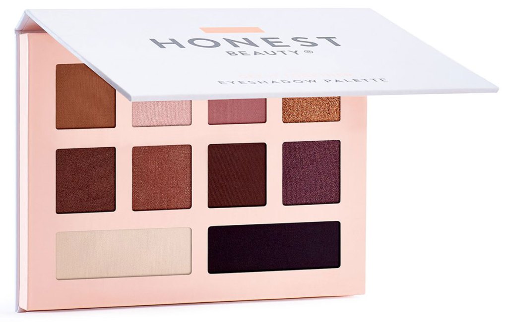 stock image of Honest Beauty Eyeshadow Palette with 10 Pigment-Rich Shades