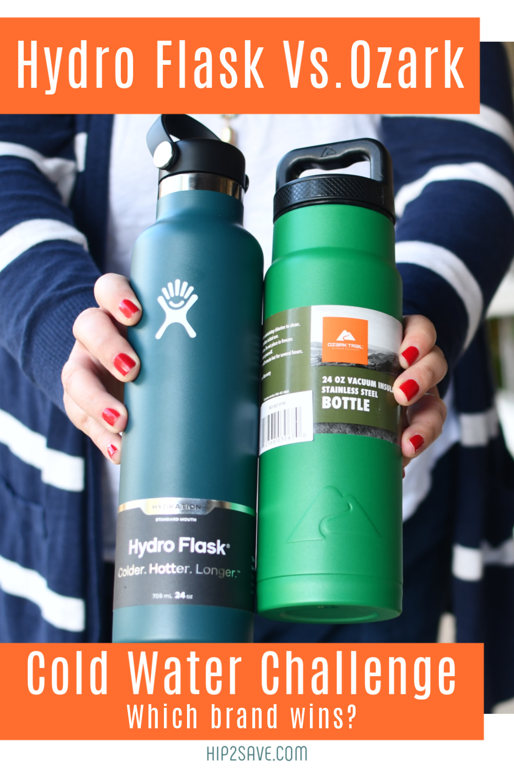 Hydro Flask Vs. Ozark Trail - Best Insulated Stainless Water Bottle