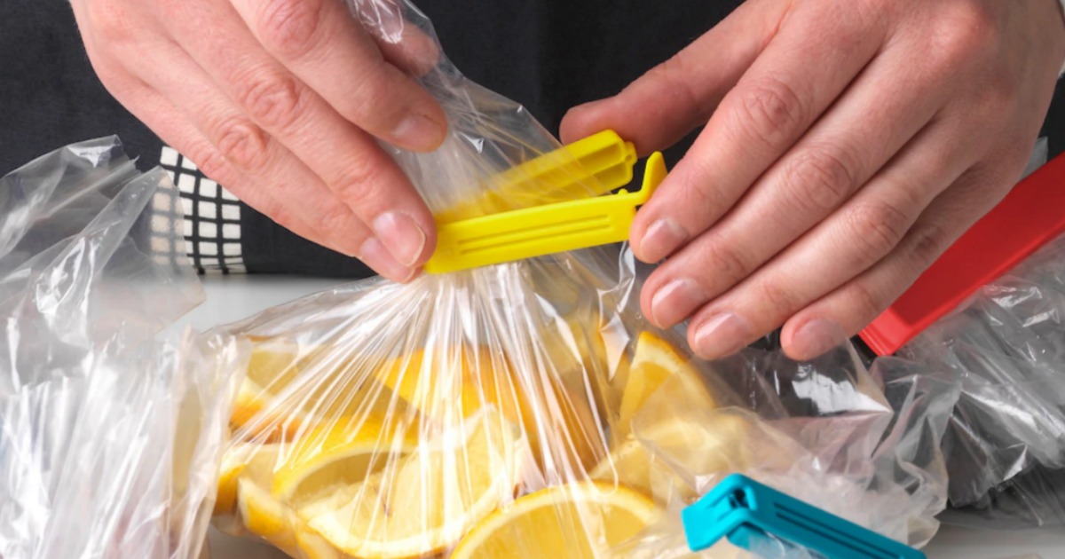 Ikea Bevara Dishwasher Safe Bag Clips, 30-Pack