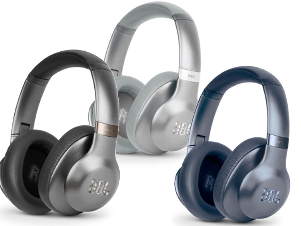 jbl headphones stock image in all three colors