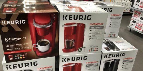 Keurig K-Compact Coffee Maker Just $40 Shipped at Walmart (Regularly $59) | 3 Color Choices