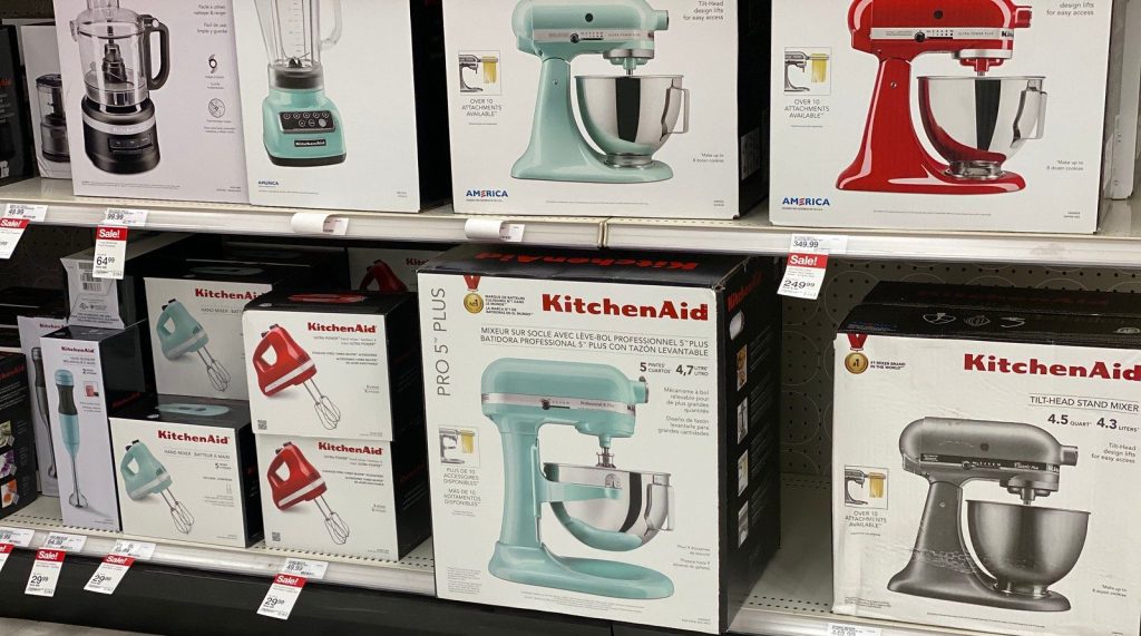 kitchen appliances at target in store