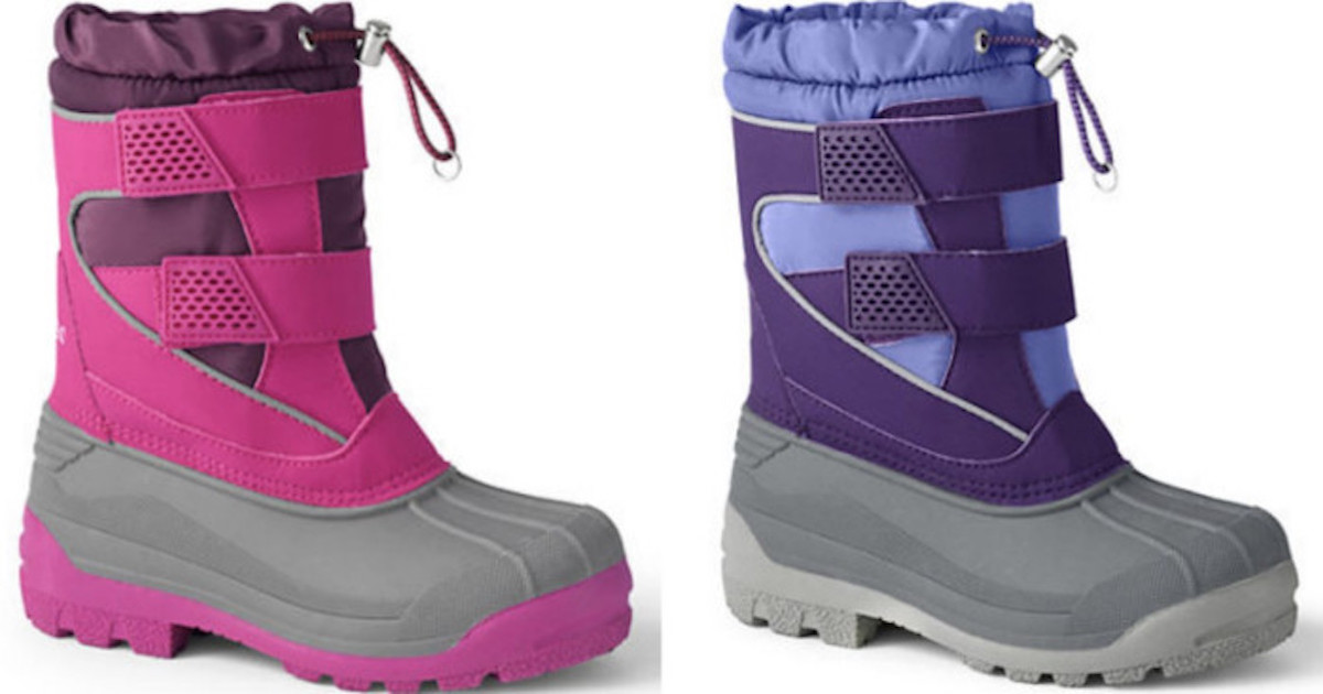 Lands' End Kids Snow Boots Only $14.98 