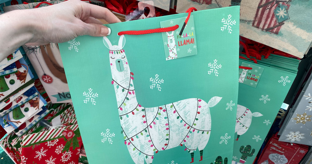 1 Gift Wrapping Supplies at Dollar Tree Giant Bags