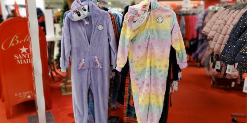 Max & Olivia Kids Hooded Pajamas Only $14.99 at Macy’s (Regularly $42)