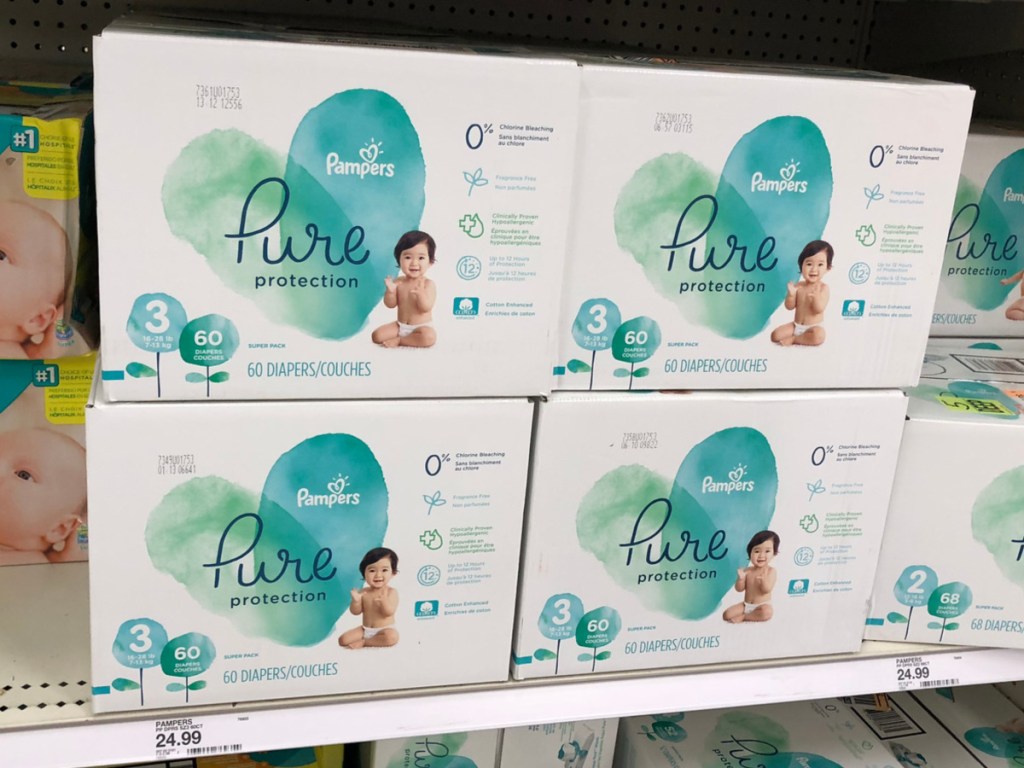Pampers Aqua Pure Diapers 