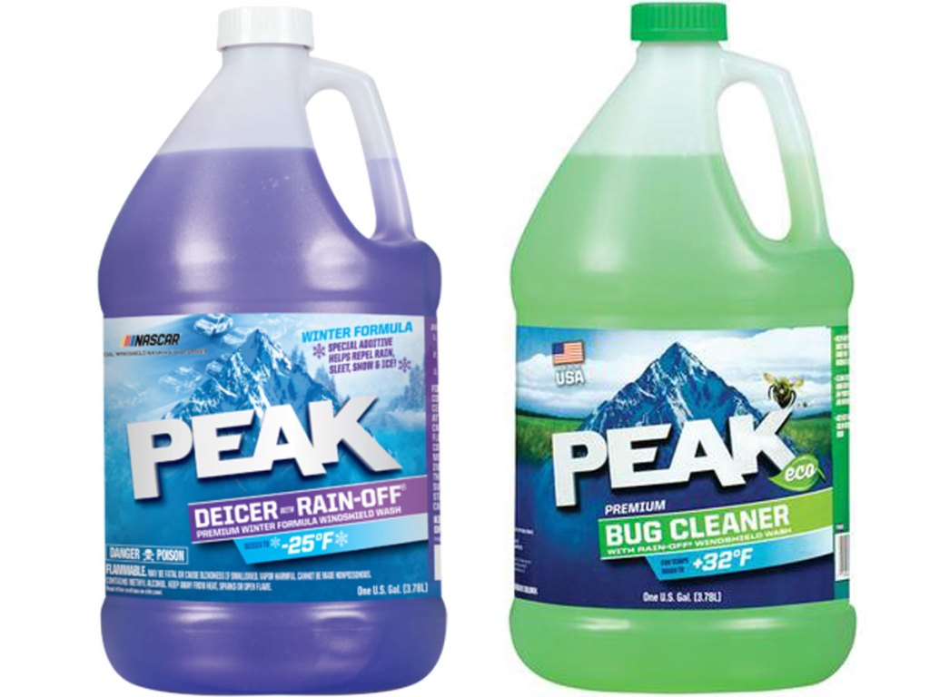 stock images of Peak Rain-Off Windshield Cleaner/De-Icer and Bug cleanerLiquid