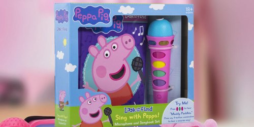 Peppa Pig Microphone & Songbook Set Just $11.99 at Amazon (Regularly $20)