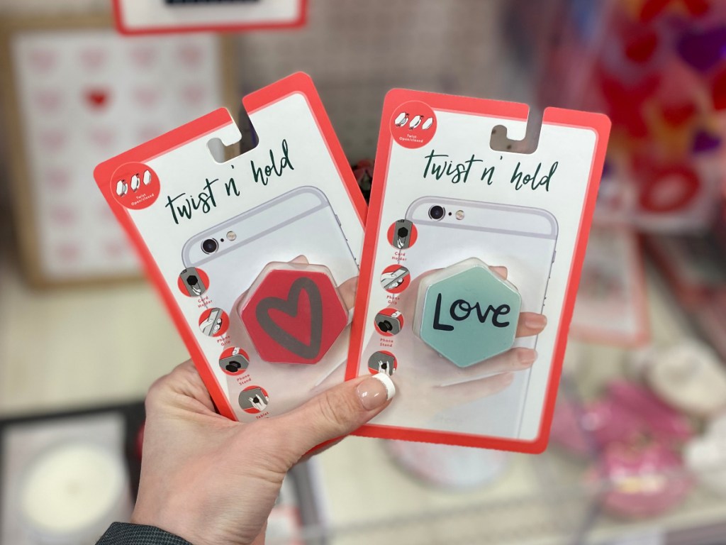 Twist N' Hold phone mounts for Valentine's Day