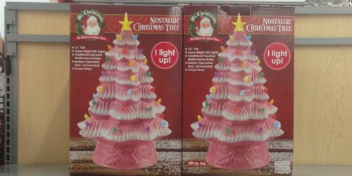 Ceramic Pre-Lit 16″ Christmas Tree Just $22.50 at Walmart | In-Store & Online