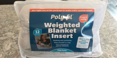 Weighted Blanket Insert Only $14.97 at Walmart (Regularly $46) | Great for Stress, Anxiety, Insomnia & More