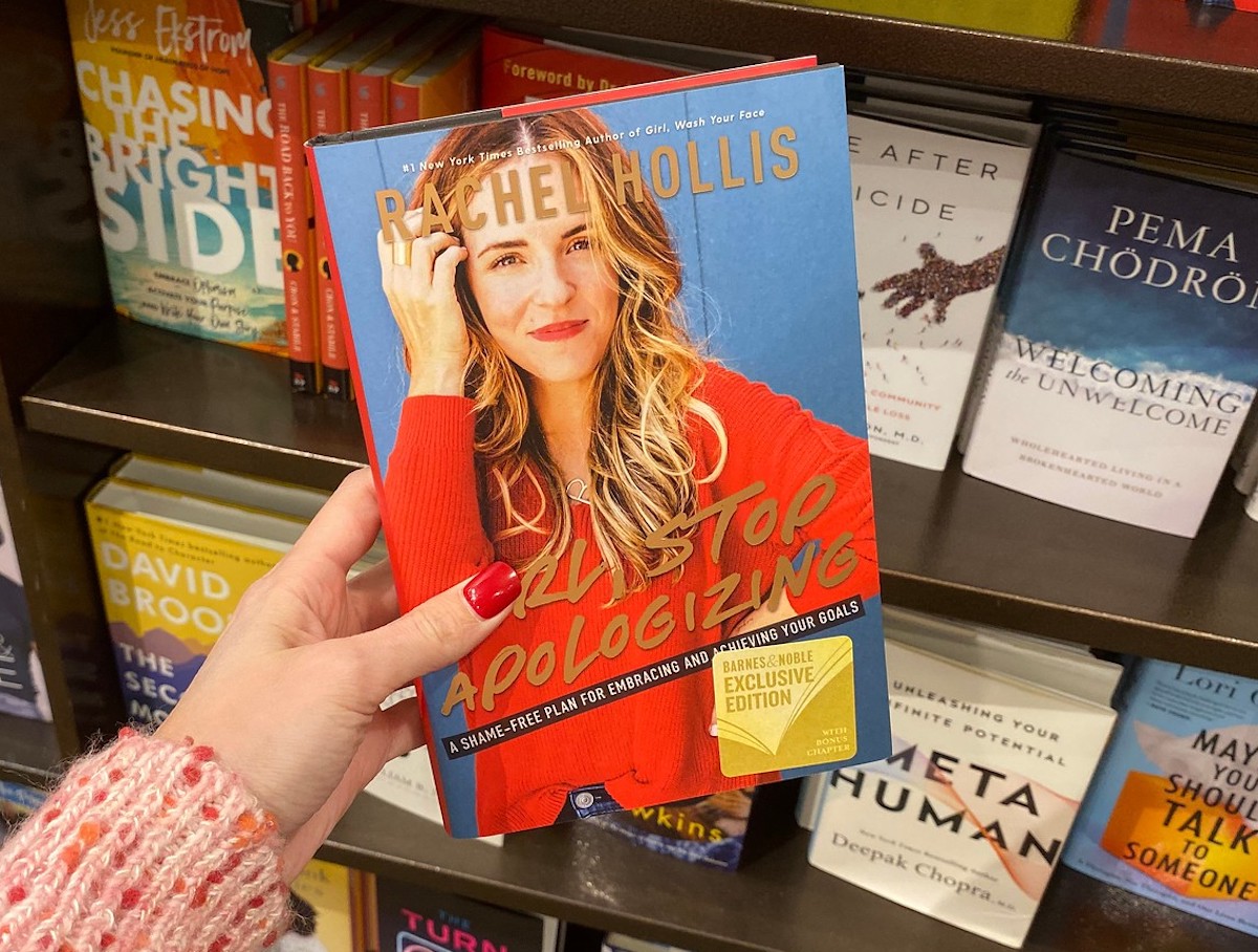 hang holding a rachel hollis girl wash your face book 