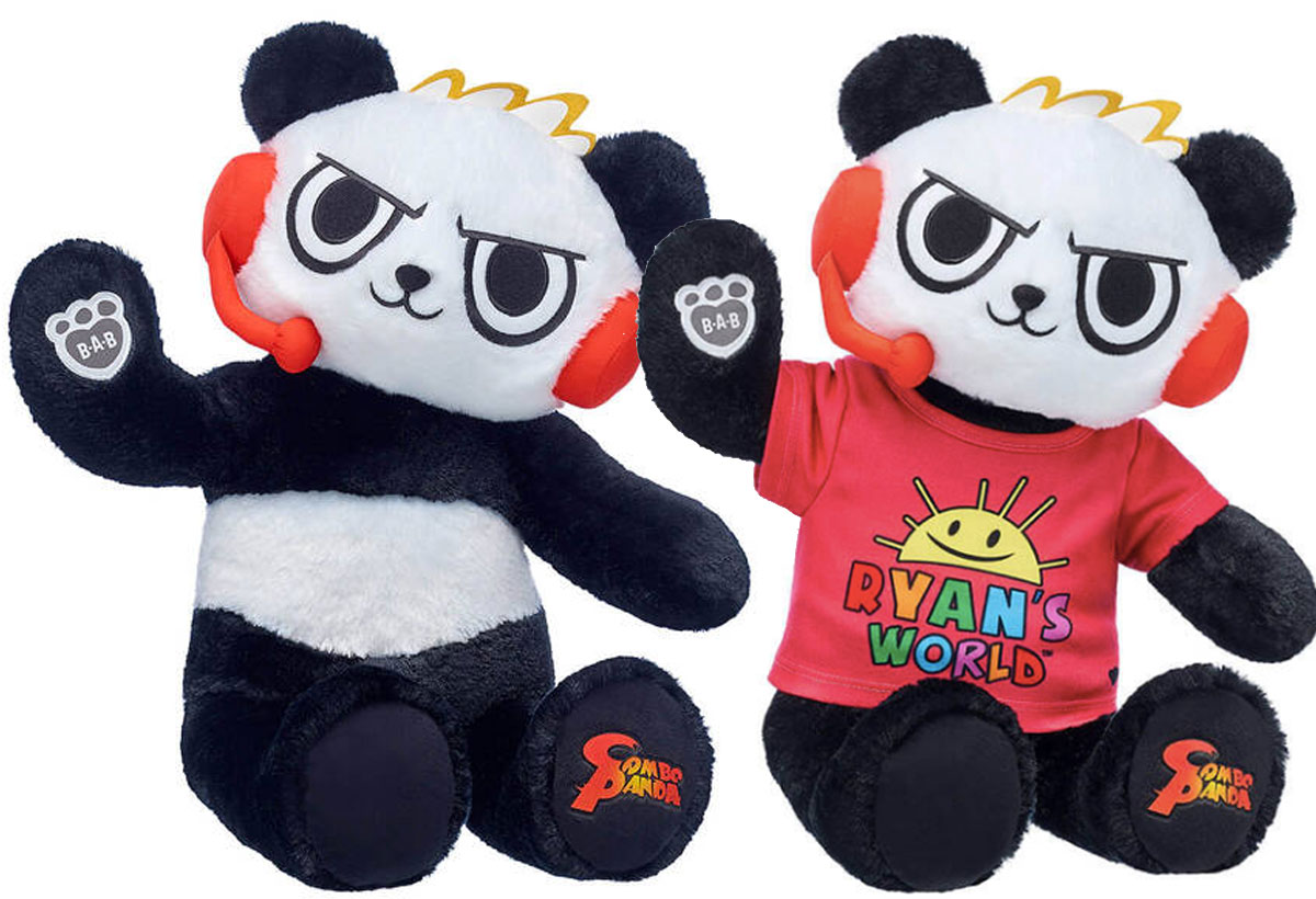 Ryan's World Combo Panda & Accessories Now at Build-A-Bear