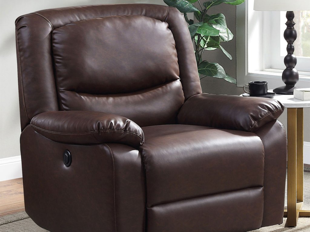 serta sofa leather recliner