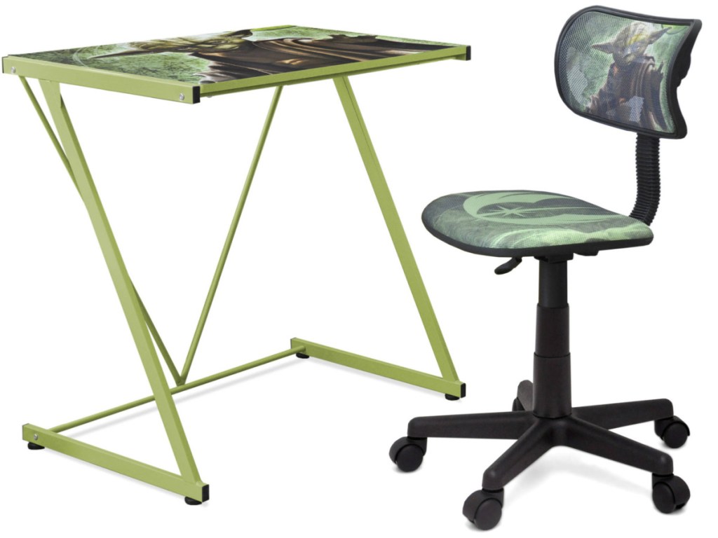 yoda desk and swivel desk chair