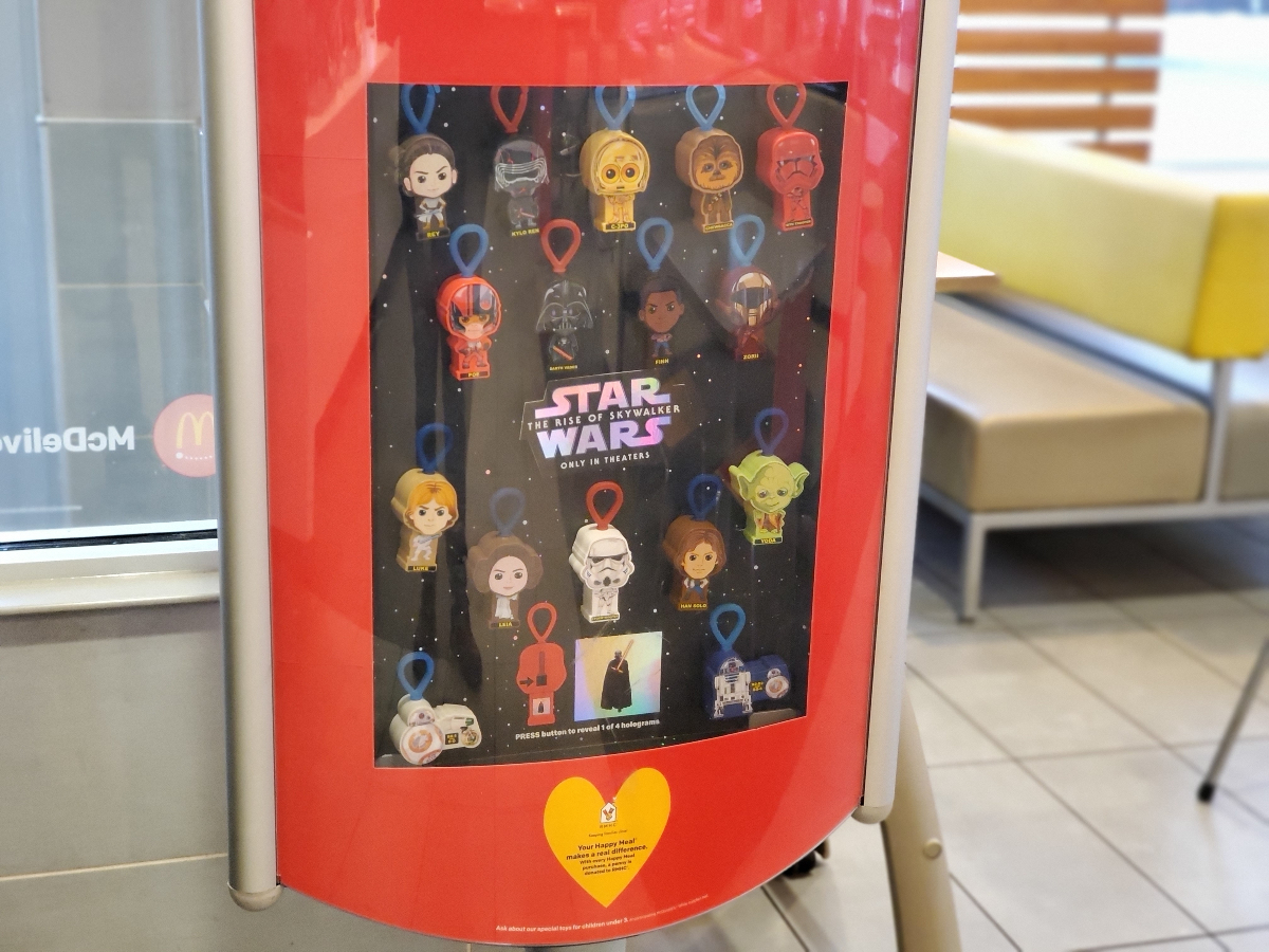 Dark Side Saga Set 2019 Mcdonalds Star Wars Happy Meal Toys Rise Of Skywalker
