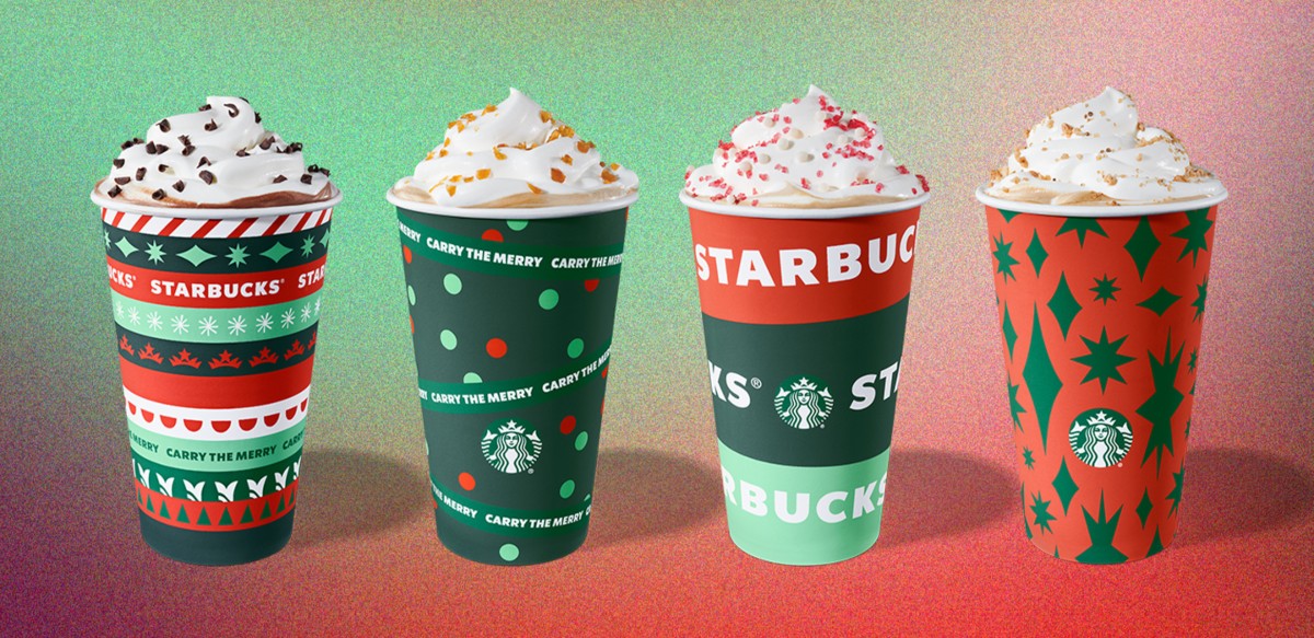 starbucks holiday cups 2020 reusable
