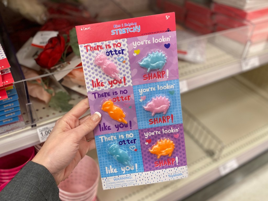 Stretchy Valentines at Target