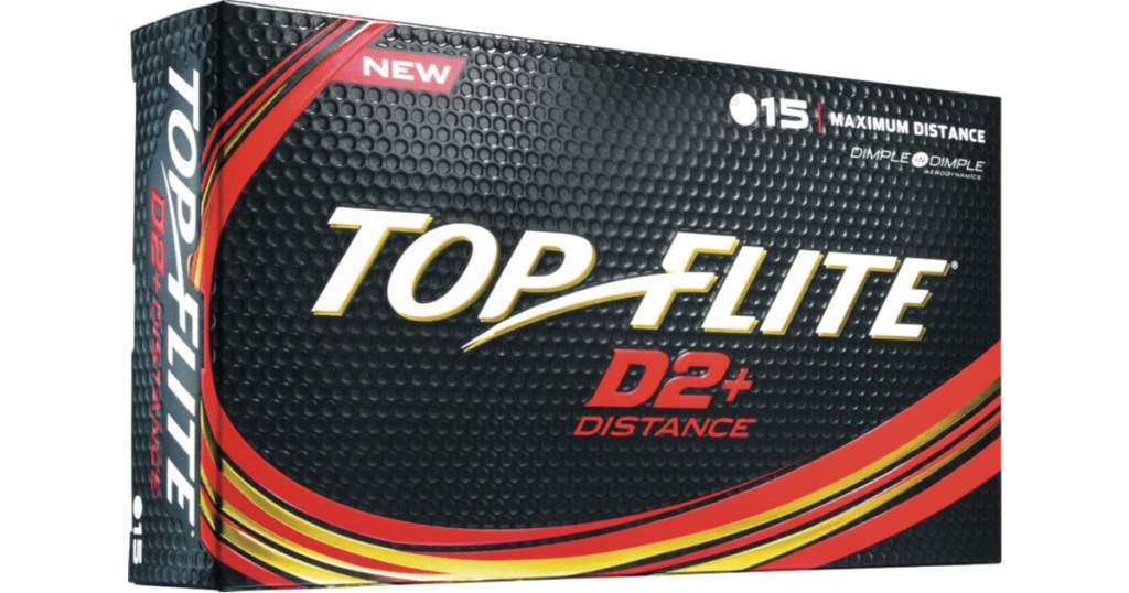 top flite d2+ distance golf balls