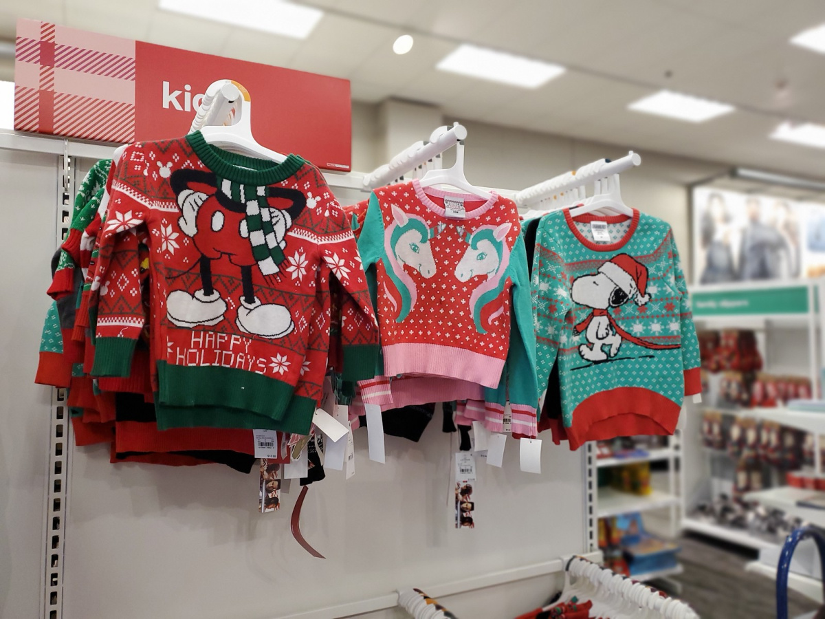 Target family christmas outlet sweaters