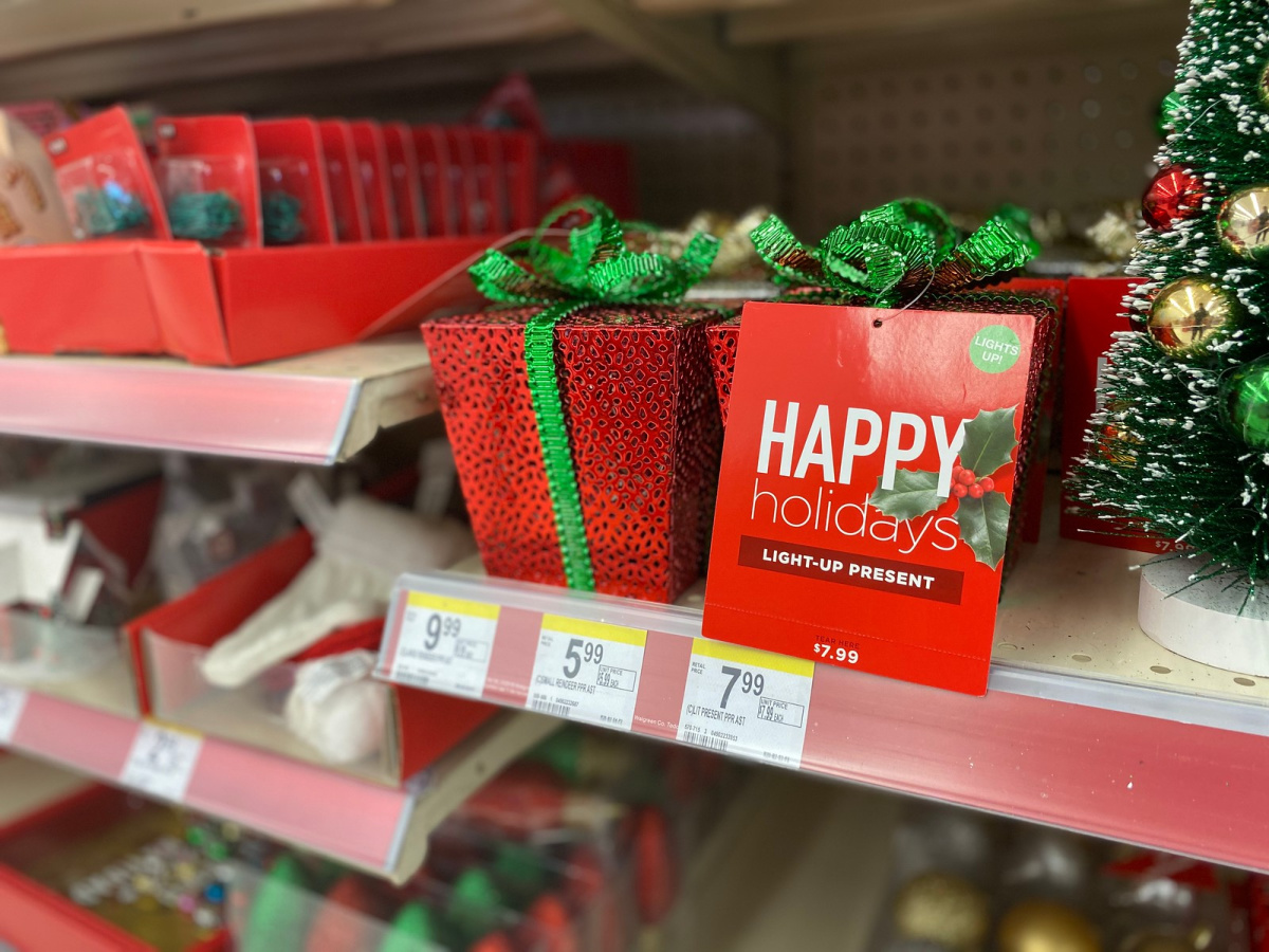 50 Off Christmas Clearance at Walgreens Ornaments, Decorations & More