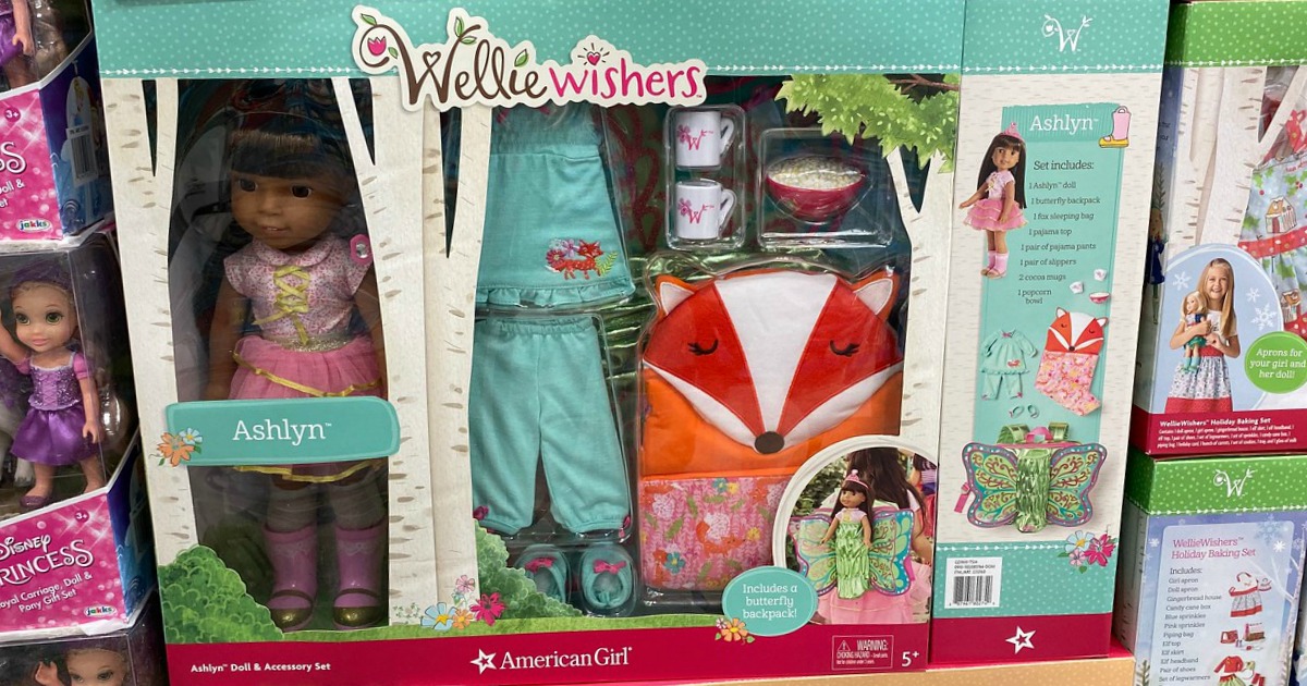 wellie wishers doll and accessory set