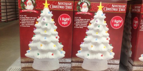 Mr. Christmas Ceramic Pre-Lit 16″ Tree Just $19 on Walmart.com