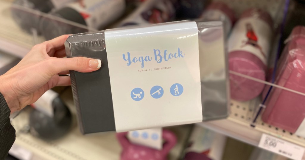 Yoga block at Target