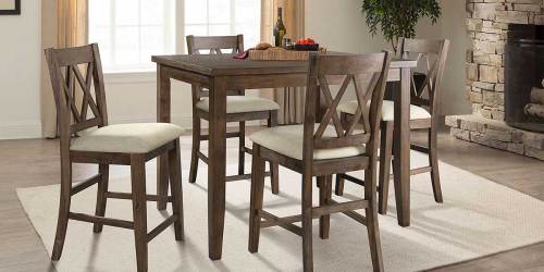Counter-Height 5-Piece Dining Set Only $199 Shipped at Sam’s Club (Regularly $500)