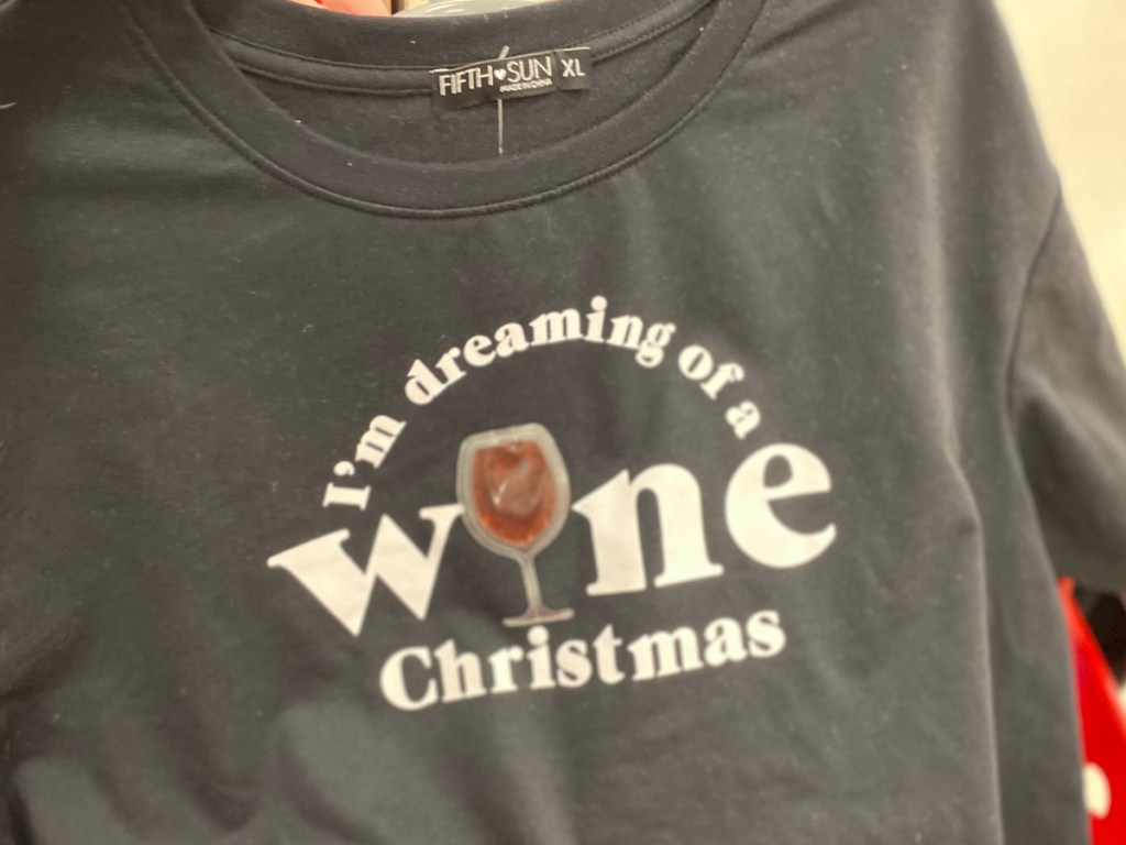 Women's Wine Christmas Fleece Ugly Holiday Sweatshirt