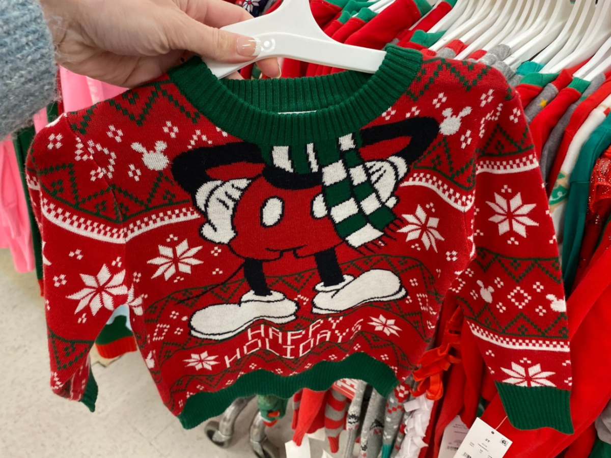 target santa baby sweatshirt