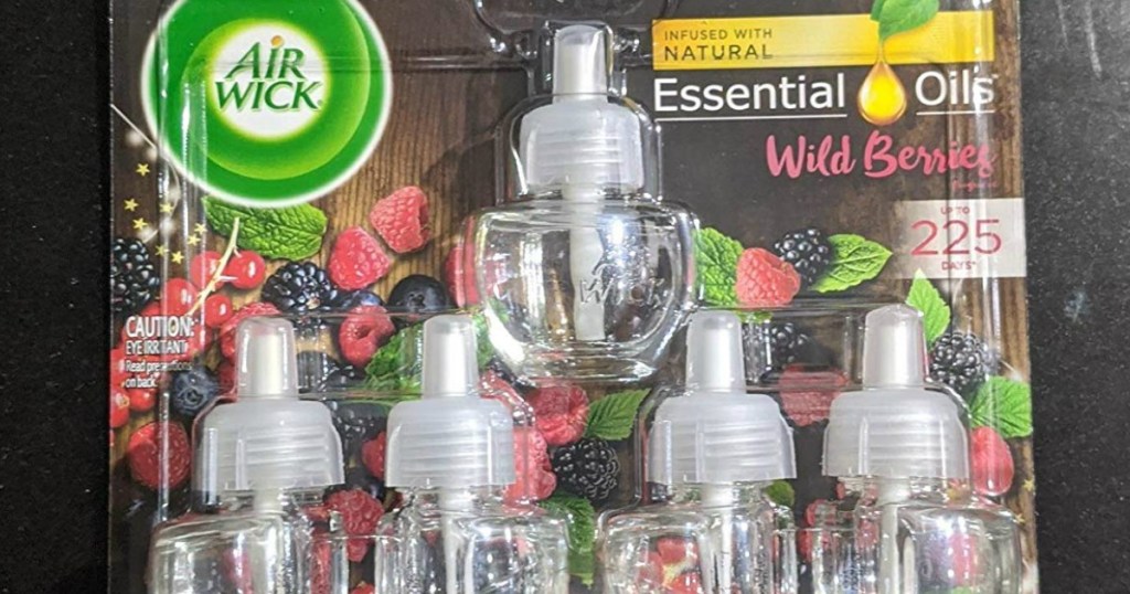 Air Wick Wild Berries Scented Refill multipack
