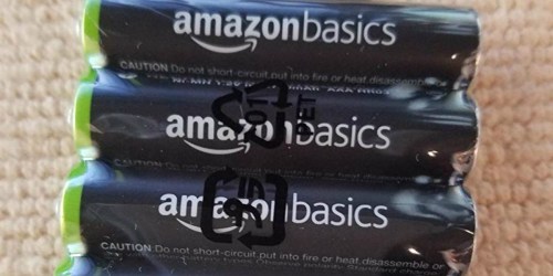 AmazonBasics AAA Rechargeable Batteries 12-Pack Only $10 Shipped on Amazon