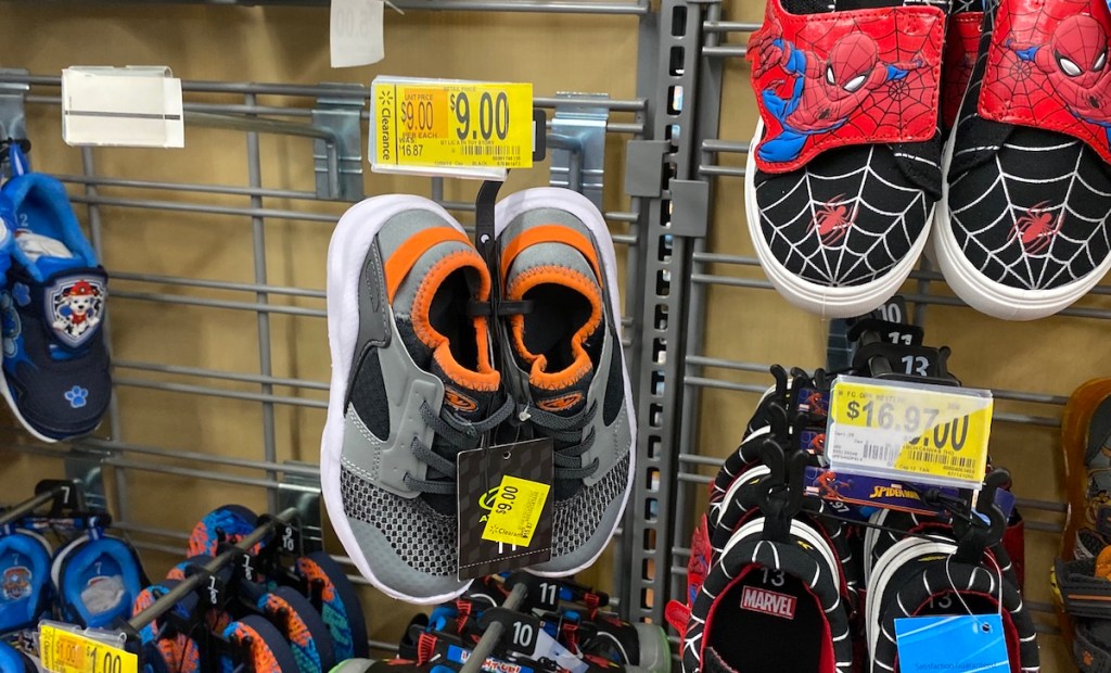 Athletic Works Toddler Boys' Caged Fashion Athletic Shoe on rack at Walmart