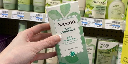 Over $5 Worth of Aveeno Coupons to Print = Over 50% Off Skin Care at Target