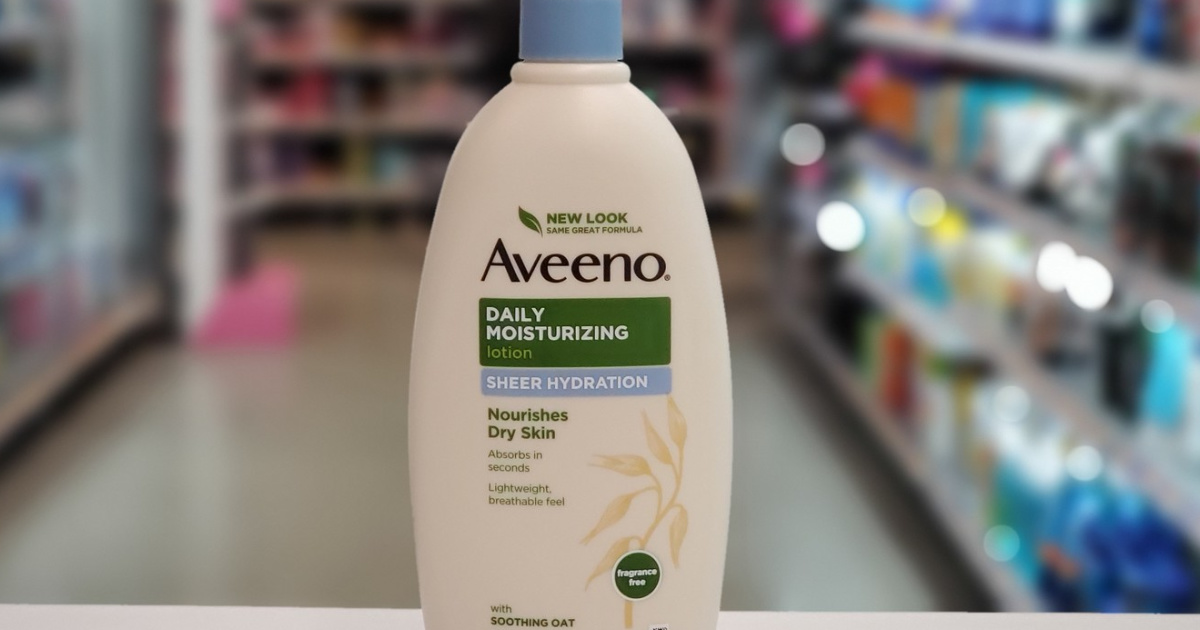 aveeno 12 oz lotion