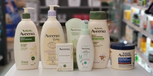 Up to 60% Off Aveeno Products at Amazon + Free Shipping