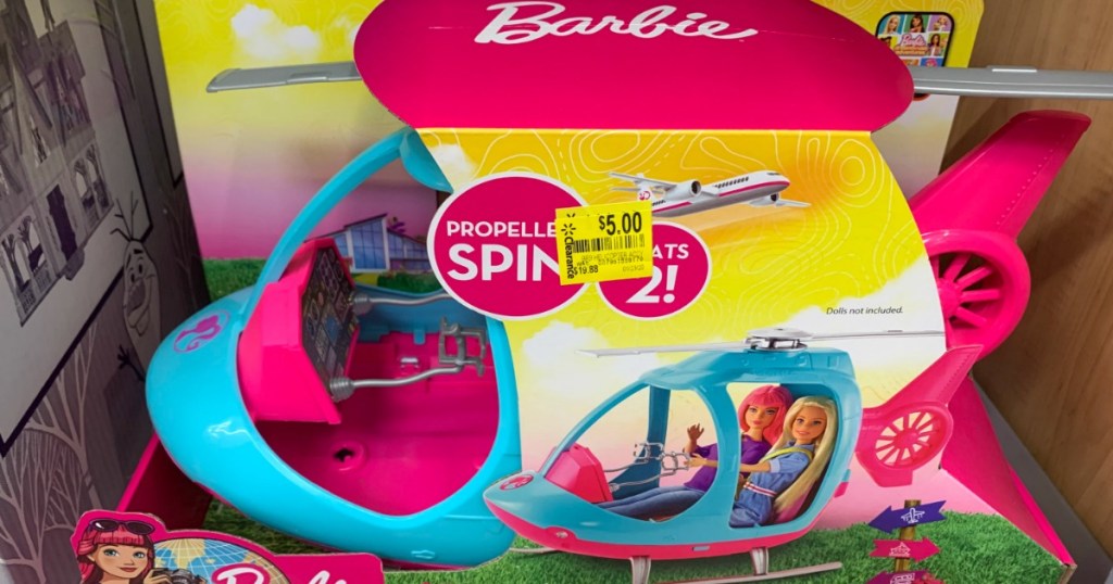 Barbie helicopter