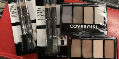 CoverGirl Cosmetics from $1.24 Each After Cash Back at Walgreens