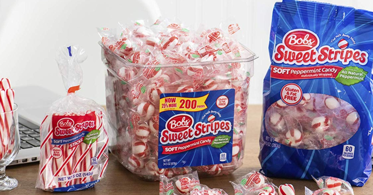 bobs sweet stripes soft peppermint candy