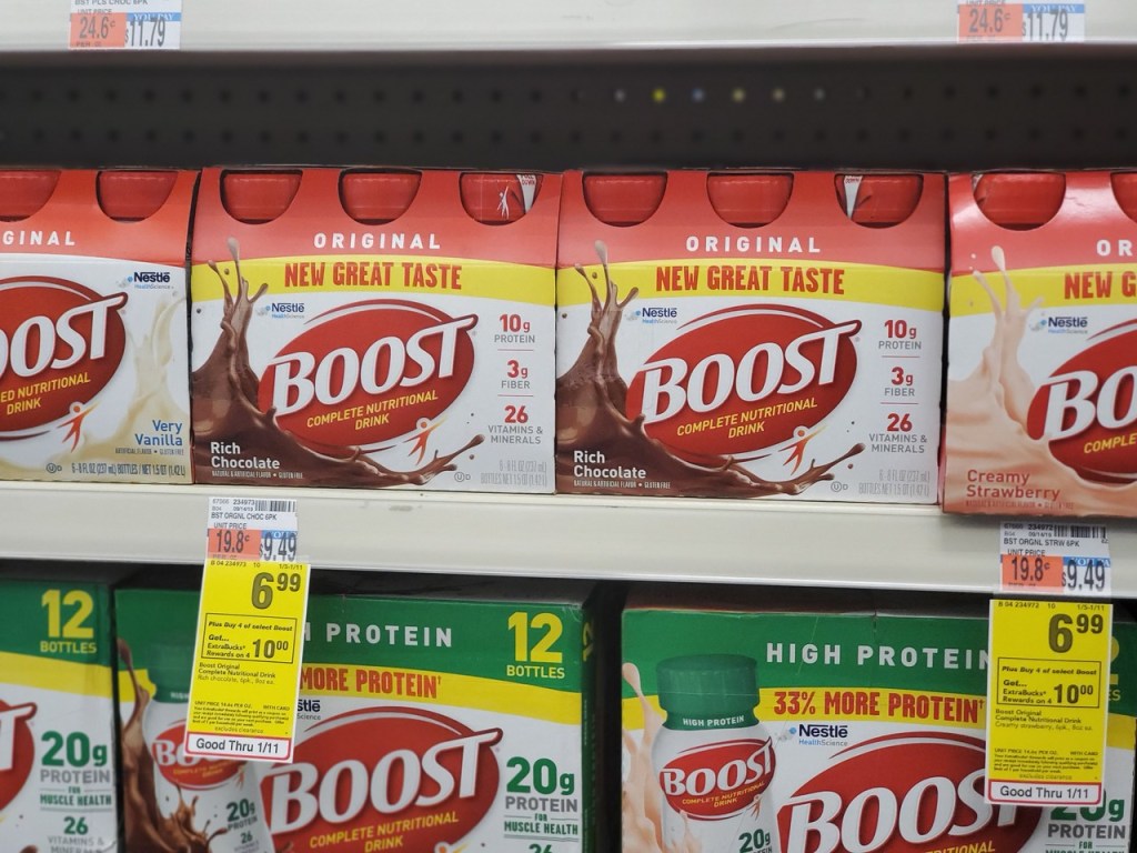 Boost Nutritional Drinks at CVS