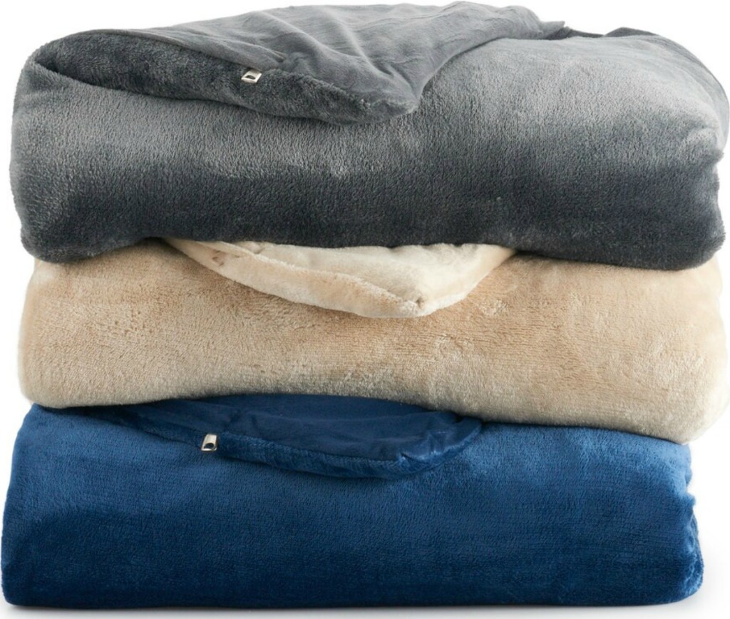 Brookstone Calming Weighted Throw Blanket as Low as $53.54 ...