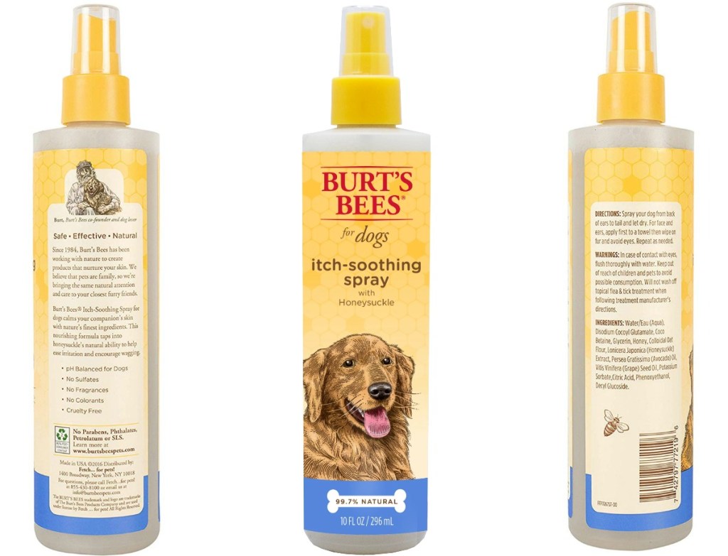Burt’s Bees For Dogs Natural Itch Soothing Spray Only $2.13 Shipped on Amazon (Regularly $11