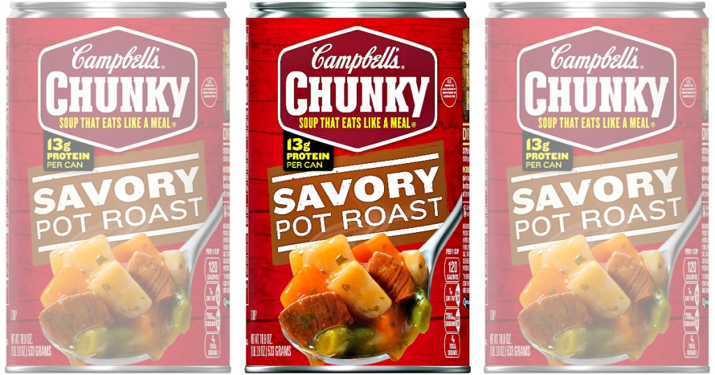 Campbell’s Chunky Savory Pot Roast Soup